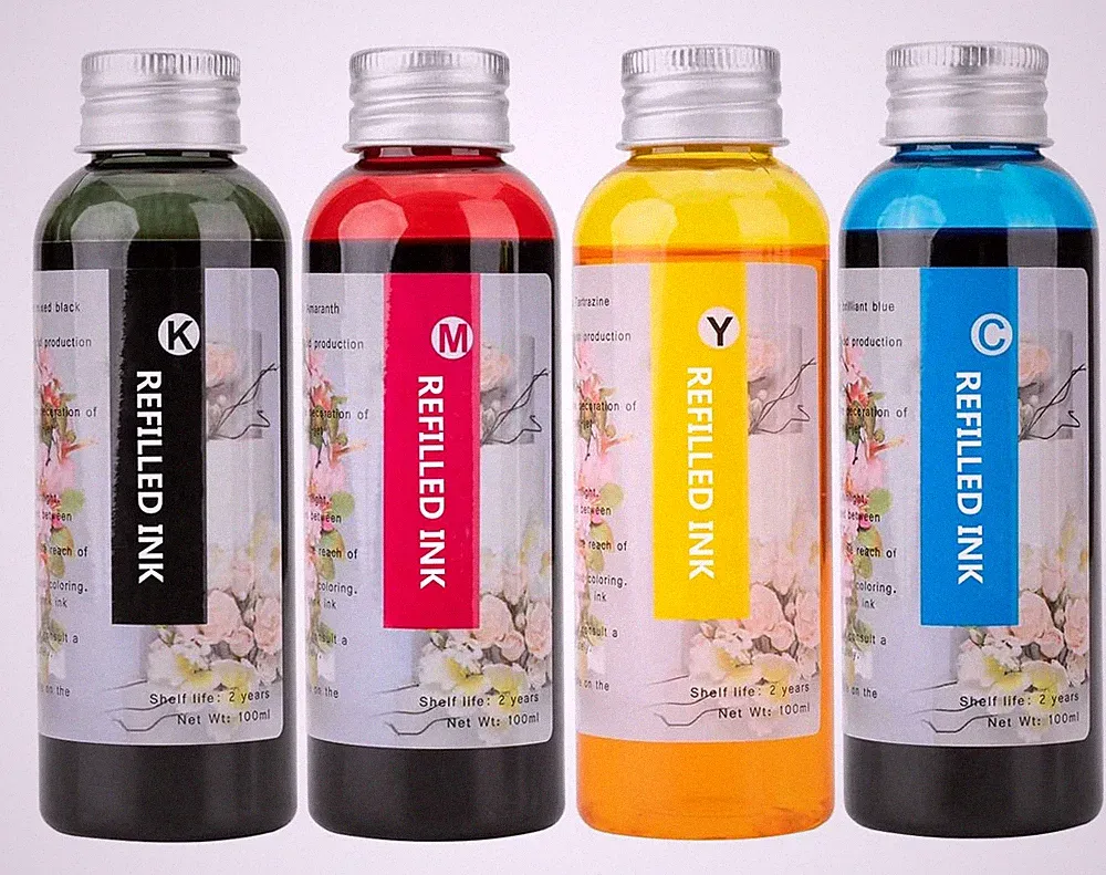 4 Colors Office Printing Ink Refill kit for 250/251 225/226 125/126 270/271 1...
