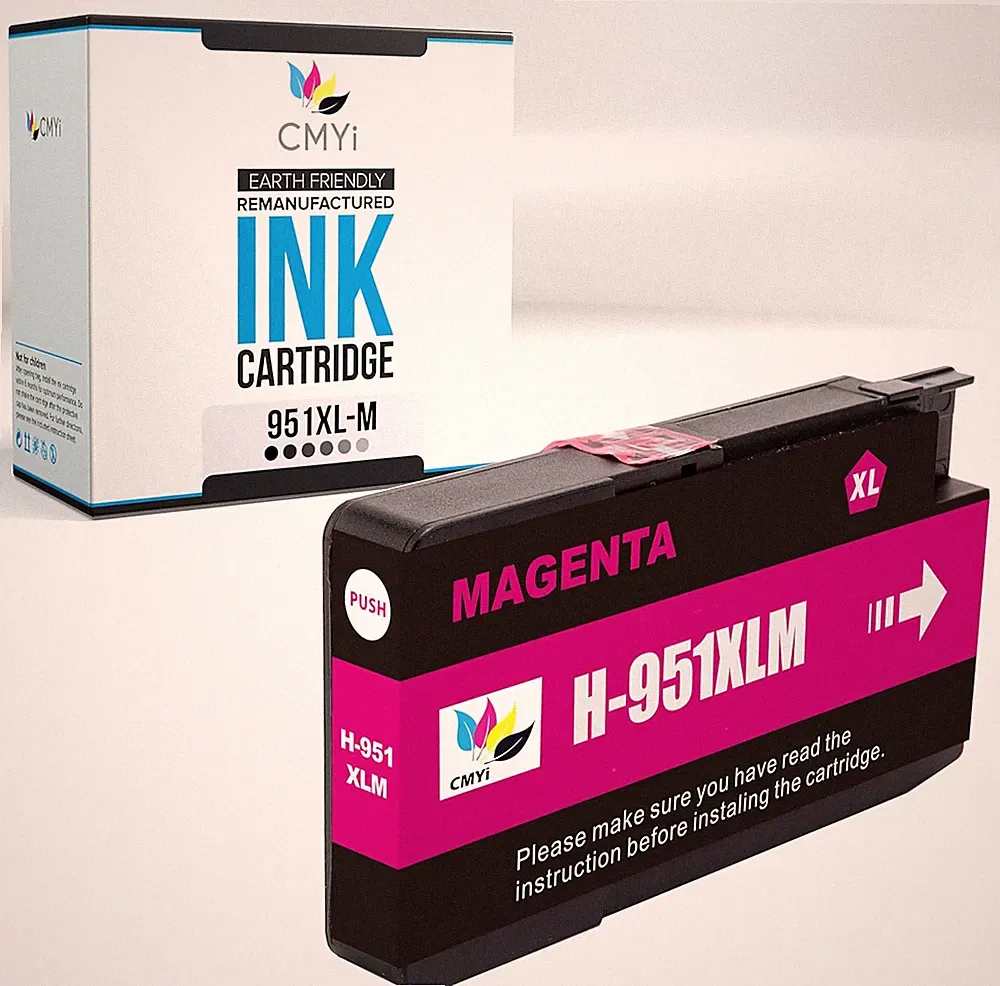951XL Magenta Replacement Ink Cartridge for HP Officejet Pro 251Dw, 276Dw MFP, 8