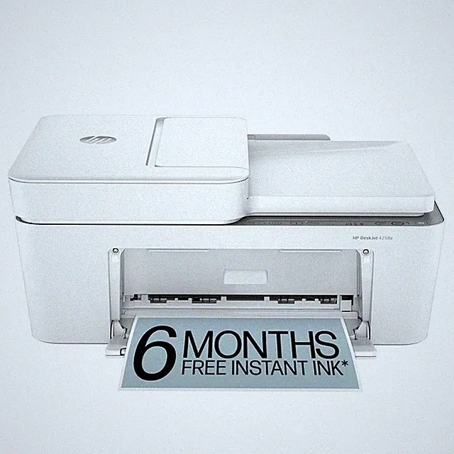 HP DeskJet 4255e All-in-One Printer with 6 Months of Instant Ink for free with