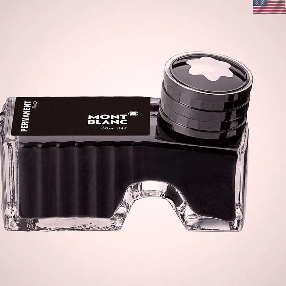 Ink Bottle Permanent Black 107755 – Document-Proof Refill Ink in Black for Fo...