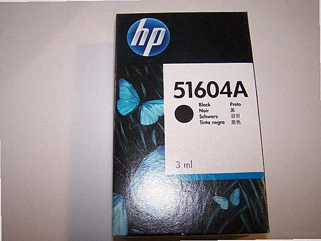 NEW SEAL! GENUINE HP 51604A Black Ink Cartridge ScanJet N9120 TIJ FREE SHIP