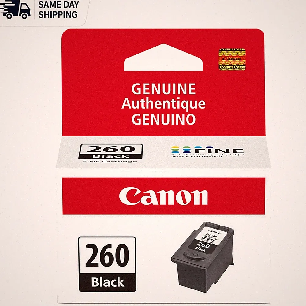 PG-260 Black Ink Cartridge – Clog-Free Printing for TS5320/6420 Printers