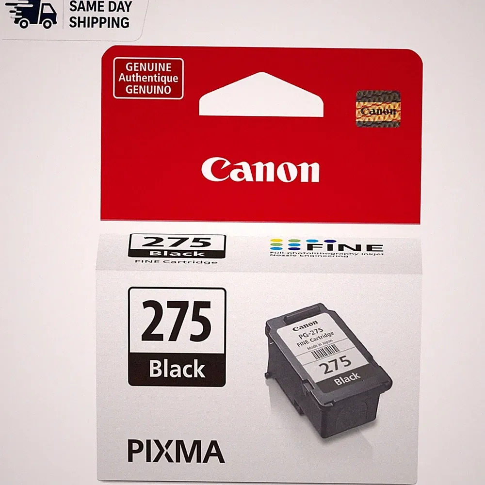 Reliable PG-275 Black Ink Cartridge - Optimal for Document Printing