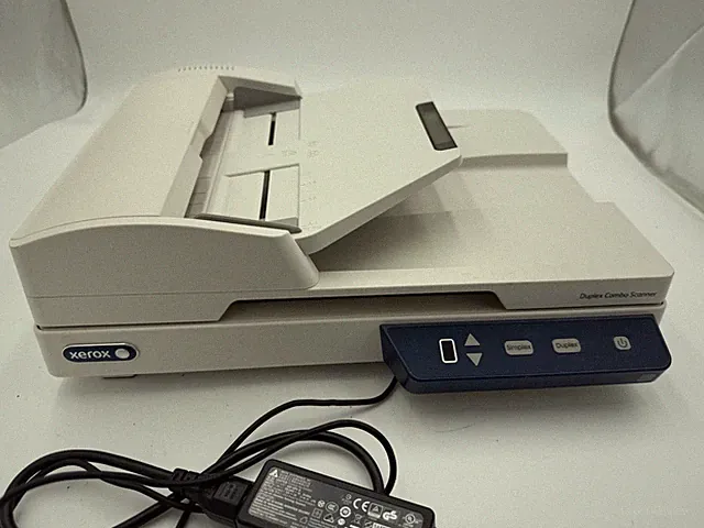 Xerox🌟 XD-COMBO Duplex Combo Flatbed Document Scanner for PC and Mac, Automatic